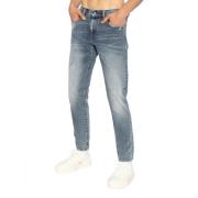 Slim D-Strukt Denim Jeans Diesel , Blue , Heren