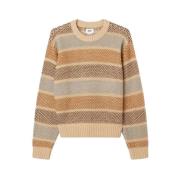 Crewneck Sweater in Benjamin Stijl Obey , Multicolor , Heren