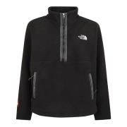 Zwarte Fleeski 1/4 Zip Pullover The North Face , Black , Heren