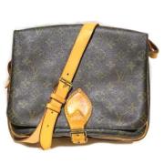 Pre-owned Canvas louis-vuitton-bags Louis Vuitton Vintage , Brown , Da...