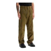 Cargo Broek met Distressed Details Darkpark , Green , Heren