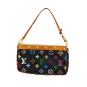 Pre-owned Canvas louis-vuitton-bags Louis Vuitton Vintage , Black , Da...