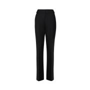 Zwarte Flare Broek Mariuccia Milano , Black , Dames