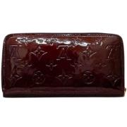 Pre-owned Fabric wallets Louis Vuitton Vintage , Red , Dames