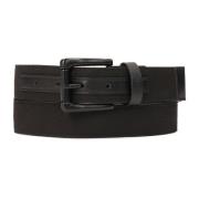 Zwart stoffen riem Kazar , Black , Dames