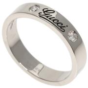 Pre-owned Silver rings Gucci Vintage , Gray , Dames