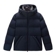 Stijlvolle Jas voor Mannen Woolrich , Blue , Heren