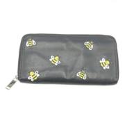 Pre-owned Leather wallets Dior Vintage , Black , Dames