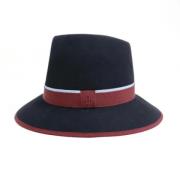 Pre-owned Wool hats Hermès Vintage , Black , Dames