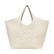 Stijlvolle Tote Tas voor Vrouwen Anine Bing , Beige , Dames