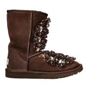 Suede Stone Enkellaarzen UGG , Brown , Dames