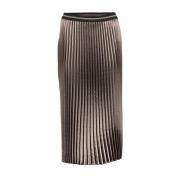 Plissé Rok 46522-10 Geisha , Brown , Dames