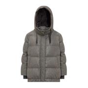 Winterjas voor vrouwen Brunello Cucinelli , Gray , Dames