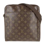 Pre-owned Canvas louis-vuitton-bags Louis Vuitton Vintage , Brown , Da...