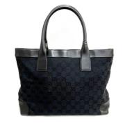 Pre-owned Canvas gucci-bags Gucci Vintage , Black , Dames