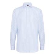 Ultimate Non-Iron Hemd Boggi Milano , Blue , Heren