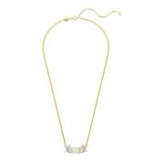 Damesketting Liefde Wit Goudlegering Laag Kristallen 5657725 Swarovski...