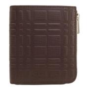 Pre-owned Leather wallets Burberry Vintage , Brown , Dames