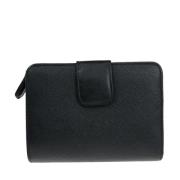 Pre-owned Leather wallets Prada Vintage , Black , Dames