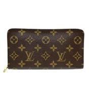 Pre-owned Fabric wallets Louis Vuitton Vintage , Brown , Dames