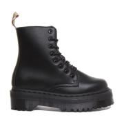 Chunky Platform Laarzen Zwart Unisex Dr. Martens , Black , Dames