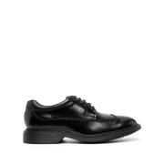 Leren veterschoenen Hogan , Black , Heren