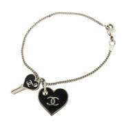 Pre-owned Metal chanel-jewelry Chanel Vintage , Gray , Dames