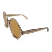 Pre-owned Plastic sunglasses Celine Vintage , Brown , Dames