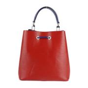 Pre-owned Leather louis-vuitton-bags Louis Vuitton Vintage , Red , Dam...