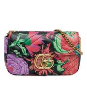 Pre-owned Leather shoulder-bags Gucci Vintage , Multicolor , Dames