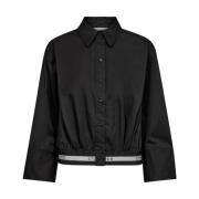 CottonCC Logo Crop Shirt Co'Couture , Black , Dames