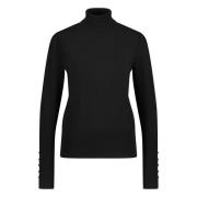 Zwarte Pullovers Nukus , Black , Dames