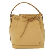 Pre-owned Leather louis-vuitton-bags Louis Vuitton Vintage , Beige , D...