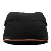 Pre-owned Leather pouches Hermès Vintage , Black , Dames