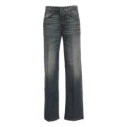 Grijze Loose Fit Jeans voor Vrouwen Dondup , Gray , Dames