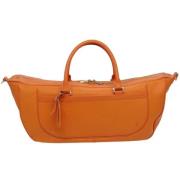 Pre-owned Leather louis-vuitton-bags Louis Vuitton Vintage , Orange , ...