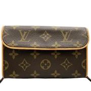 Pre-owned Canvas louis-vuitton-bags Louis Vuitton Vintage , Brown , Da...