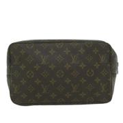 Pre-owned Canvas louis-vuitton-bags Louis Vuitton Vintage , Brown , Da...