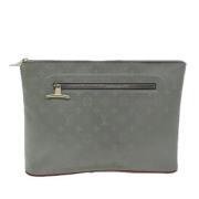 Pre-owned Canvas louis-vuitton-bags Louis Vuitton Vintage , Gray , Dam...