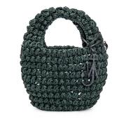 Popcorn Mandje Crossbody Tas JW Anderson , Green , Dames