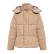 Donsjack Paranas Moncler , Beige , Dames