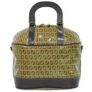 Pre-owned Canvas fendi-bags Fendi Vintage , Brown , Dames