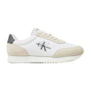 Retro Runner Sneakers Calvin Klein , White , Heren