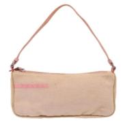 Pre-owned Canvas clutches Prada Vintage , Pink , Dames