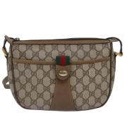 Pre-owned Canvas gucci-bags Gucci Vintage , Beige , Dames