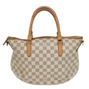 Pre-owned Canvas louis-vuitton-bags Louis Vuitton Vintage , White , Da...