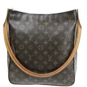 Pre-owned Canvas louis-vuitton-bags Louis Vuitton Vintage , Brown , Da...