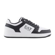 Zwarte Sneakers EA7 Collectie Emporio Armani , Black , Heren