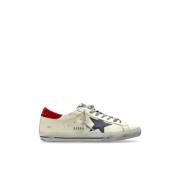 Sneakers Super-Star Classic Met Lijst Golden Goose , Beige , Heren