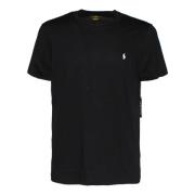 T-Shirts Ralph Lauren , Black , Heren